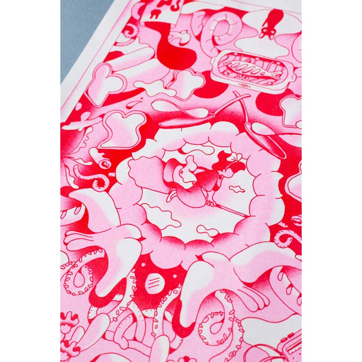 KIBLIND Atelier – wholesale Art print – A3 poster - Miyazaki - Kiki The Little Witch 3