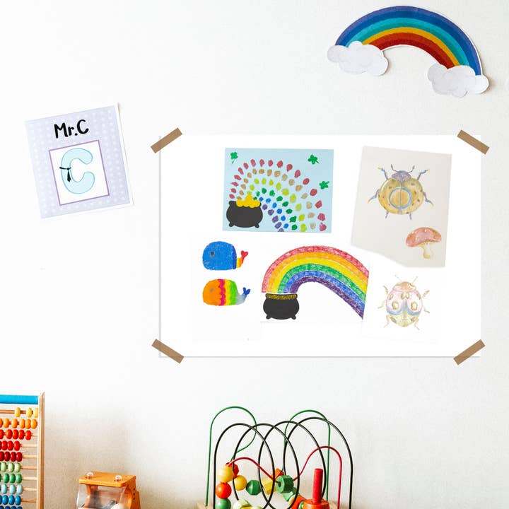 BAZIC Products - Wholesale Poster Board - 11" X 14" White Poster Board (5/Pack)6