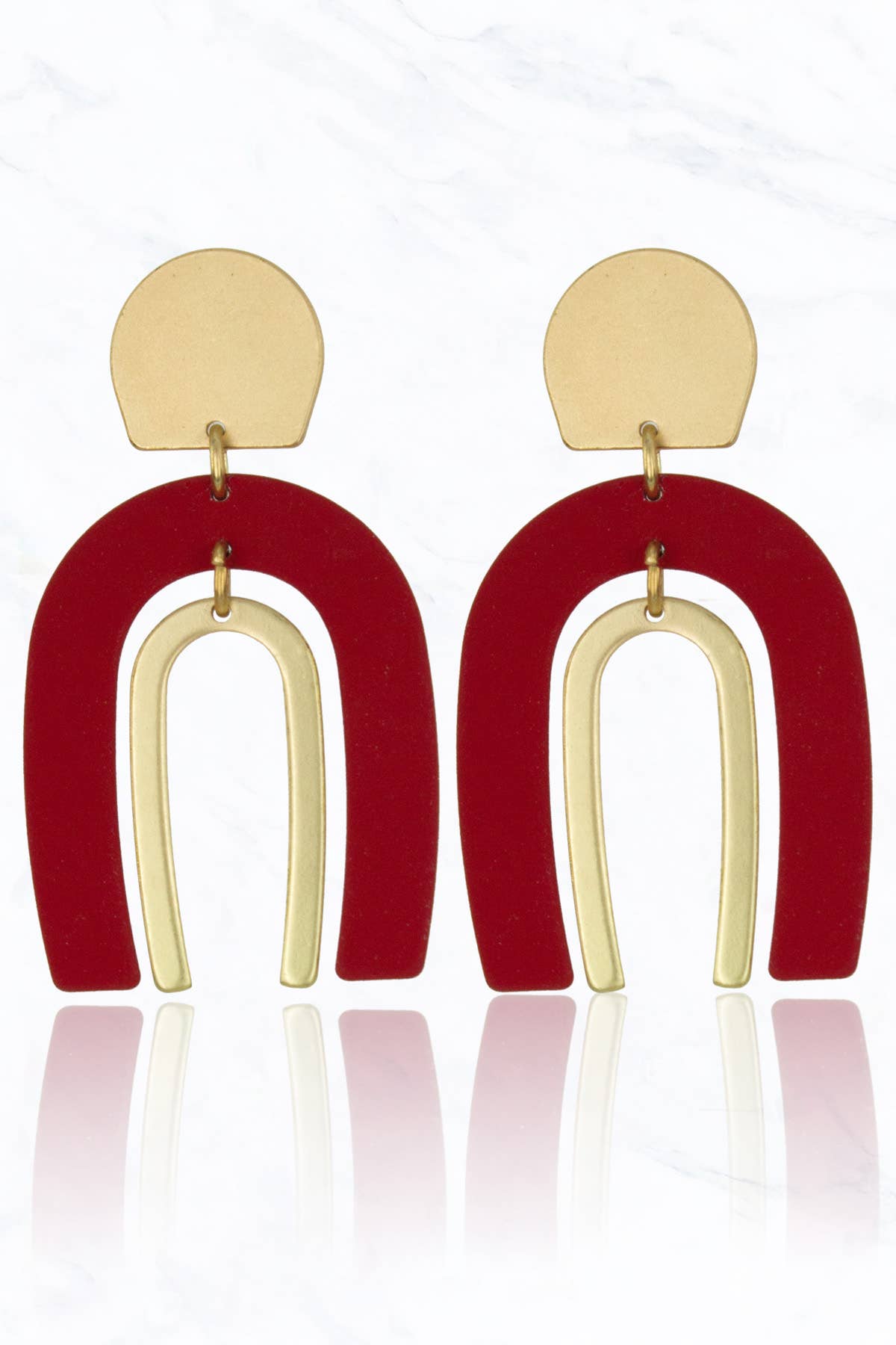 Suzie Q USA - Wholesale Dangle Earrings - Color Metal Dangle Earrings