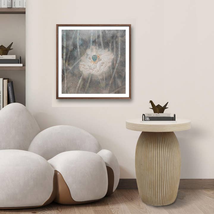 Paris Loft Inc - Wholesale Side Table - Farmhouse Wood Round End Table with Rotund Base3