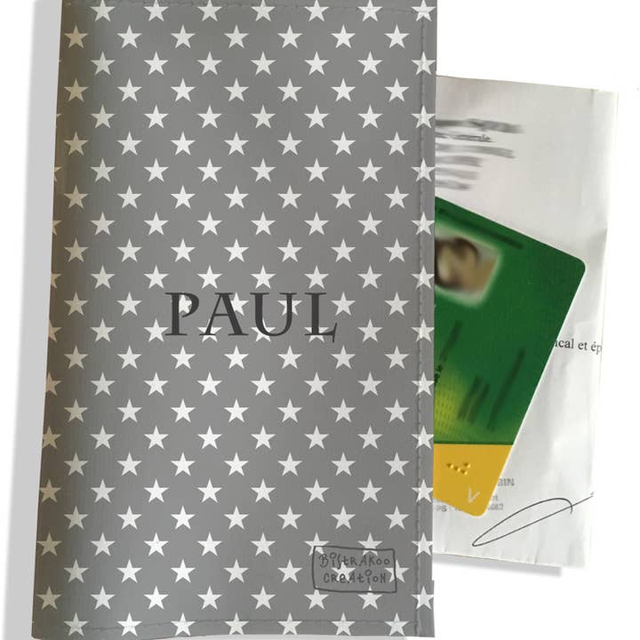 Porte ordonnance personnalisé Etoiles pour la vente par BISTRAKOO