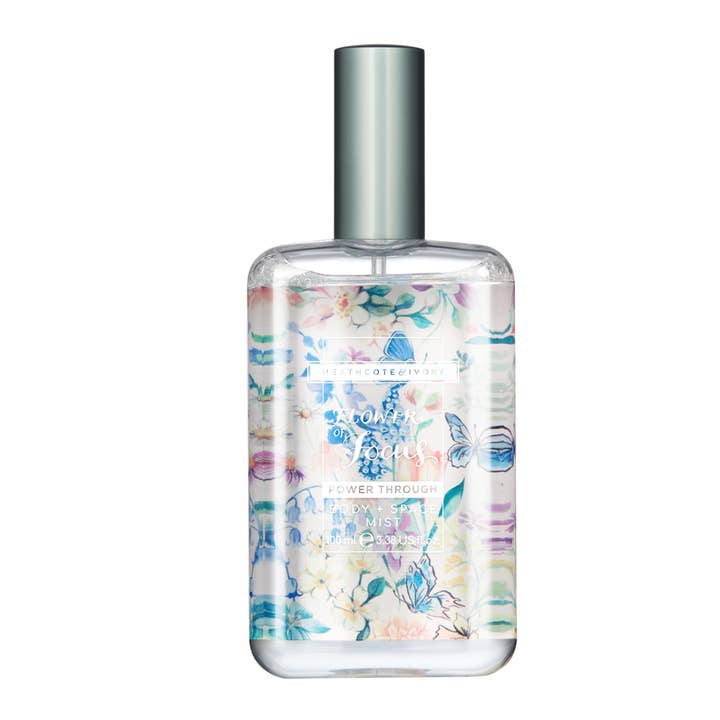 Flower Of Focus Body & Space Mist 3.38 US fl.oz.
for wholesale by Heathcote & Ivory