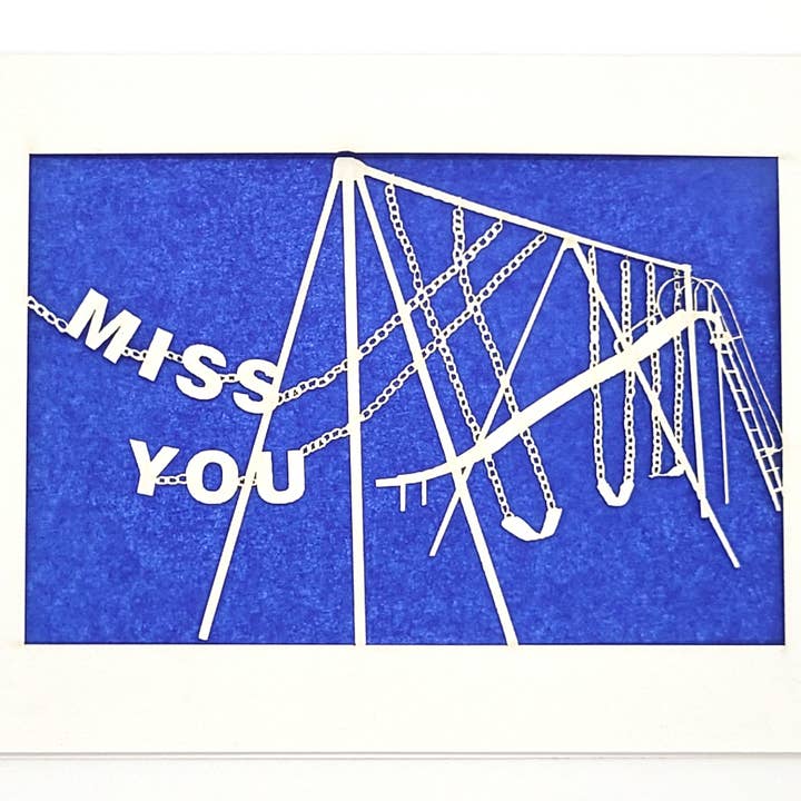Miss You - swing set for wholesale by two hermanas
