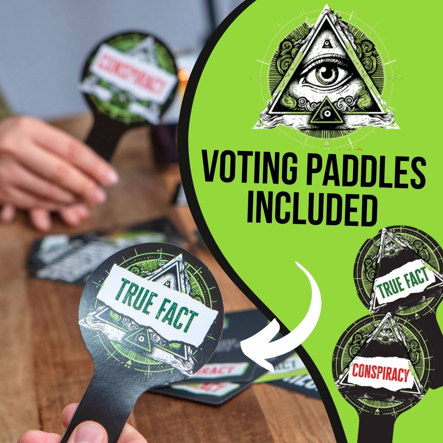 Boxer Gifts - Wholesale Card Game - Conspiracy Theories - Adult Card Game3