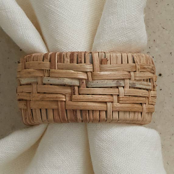 Basket Weave Serviet Ring for engroshandel hos Split P