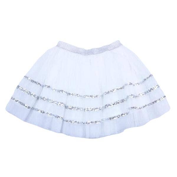 S70 20161 Sequin Trim Skirt (2 Colors) for wholesale by Doe a Dear