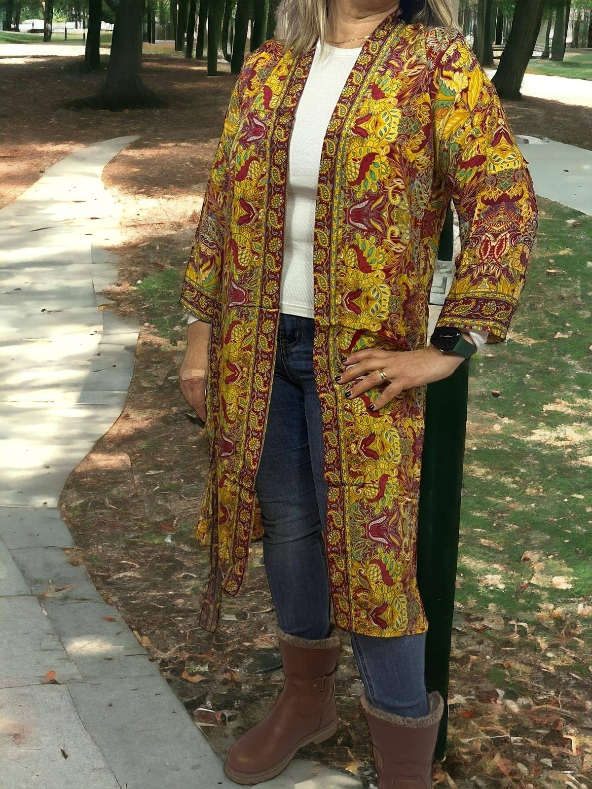 Nola by bijusol - Wholesale Kimono - Women's - Silk Kimono Jacket3