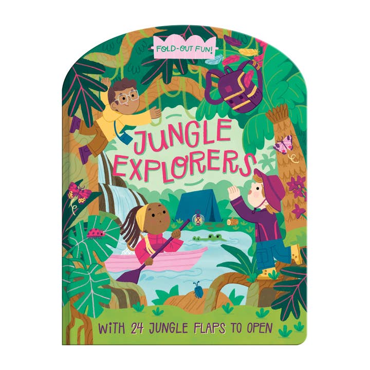 Robert Frederick Ltd - Wholesale Preschool Book (3-5) - Jungle Explorers – Fold-Out Concertina Book