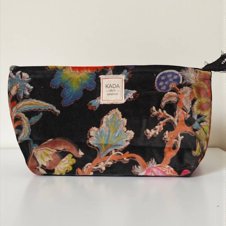 Annahmol - Wholesale Makeup/Cosmetic Bag - Velvet Cosmetic Bag/Pouch: Assorted Prints19