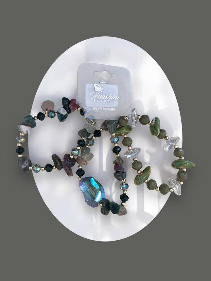 Beaded Bracelets(100975001) for wholesale by Sunshine Fashion Accessories