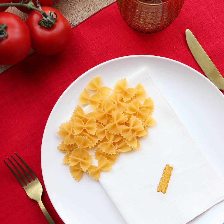 Giardino Segreto – Guardanapo e pano de jantar por atacado – Guardanapo em puro linho PASTA9