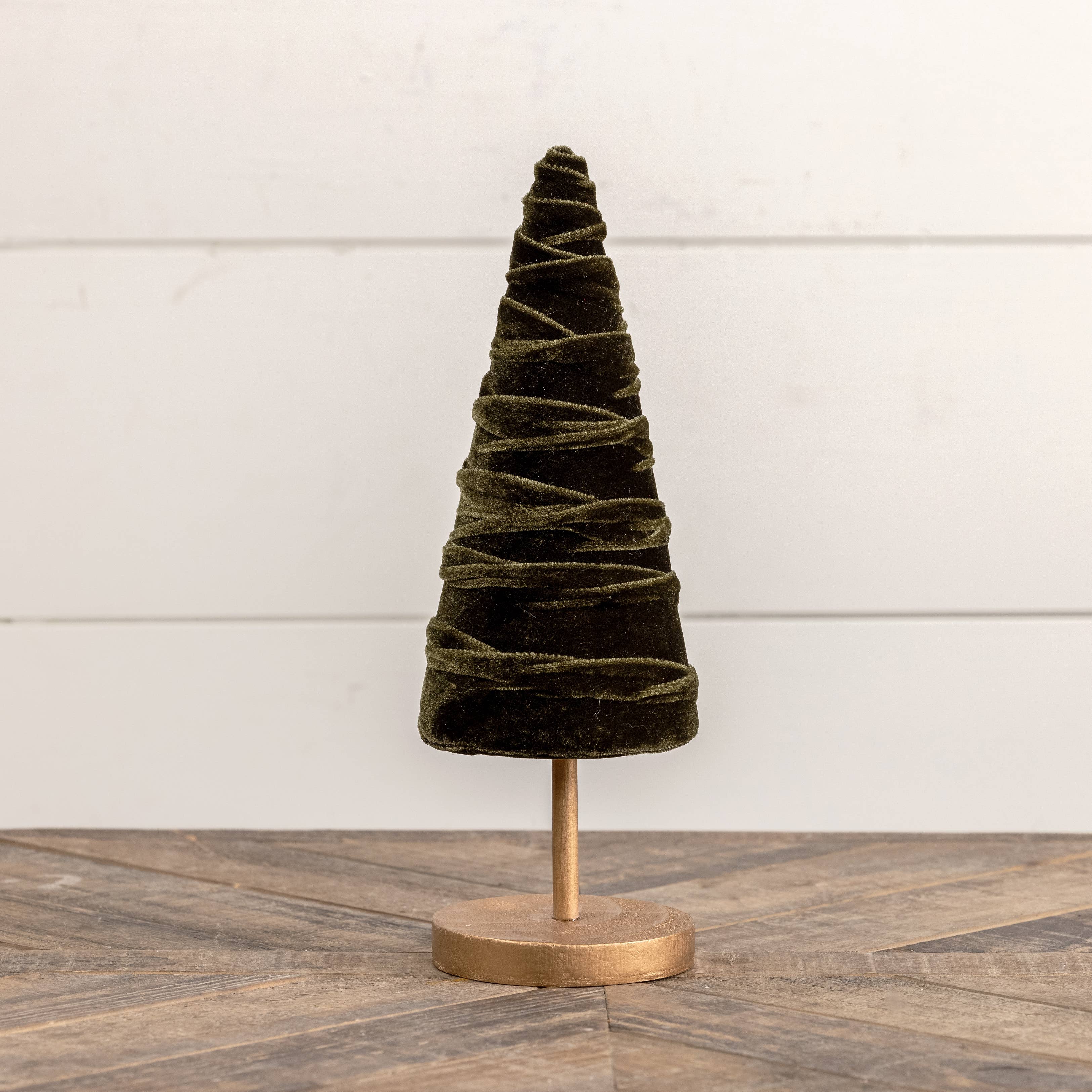 Ragon House – wholesale Christmas decoration – 12" FOREST VELVET TREE2