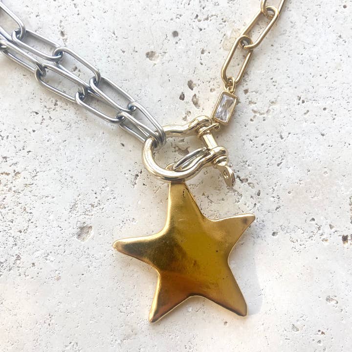 VB&CO Designs Handmade Jewelry - Vendita all'ingrosso Collane a catena e maglie - Gioielli glam audaci gioielli in metallo misto acciaio inossidabile non ossidabile