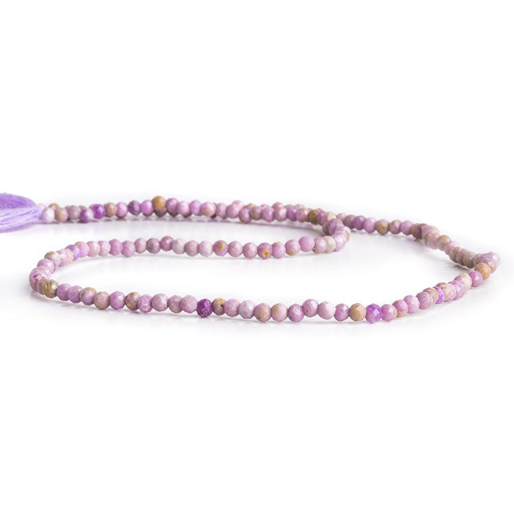 The Bead Traders - Wholesale Beads - 2mm Phosphosiderite Microfaceted Round Beads 12 inch 140 pieces2