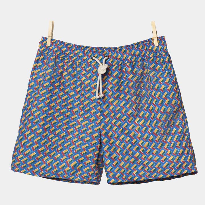 Meandro Vivido Swim Shorts per la vendita all'ingrosso da parte di Ripa Ripa