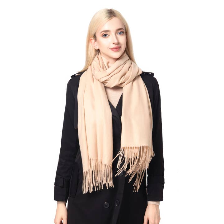 CC Wholesale Clothing - Wholesale Sjaal - Dames - Modieuze eenvoudige dekensjaal