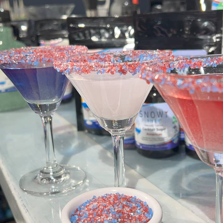 Ultimate Baker - Wholesale Cocktail Mix/Syrup - Snowy River Americas Cocktail Rimming Sugar (1x3oz Tin)4