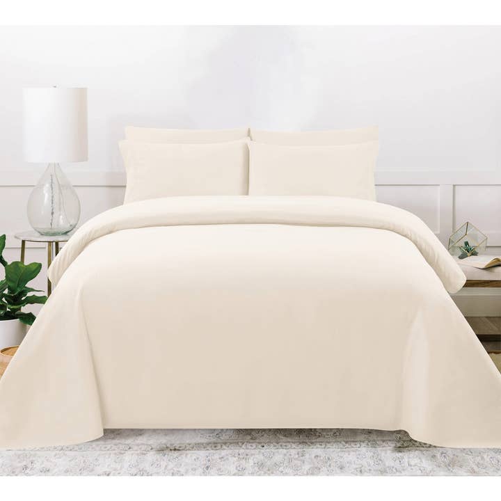 ShopBobbys - Wholesale Sheet Set - PREMIUS 4-6 Piece Solid Microfiber Wrinkle-Free Sheet Set2