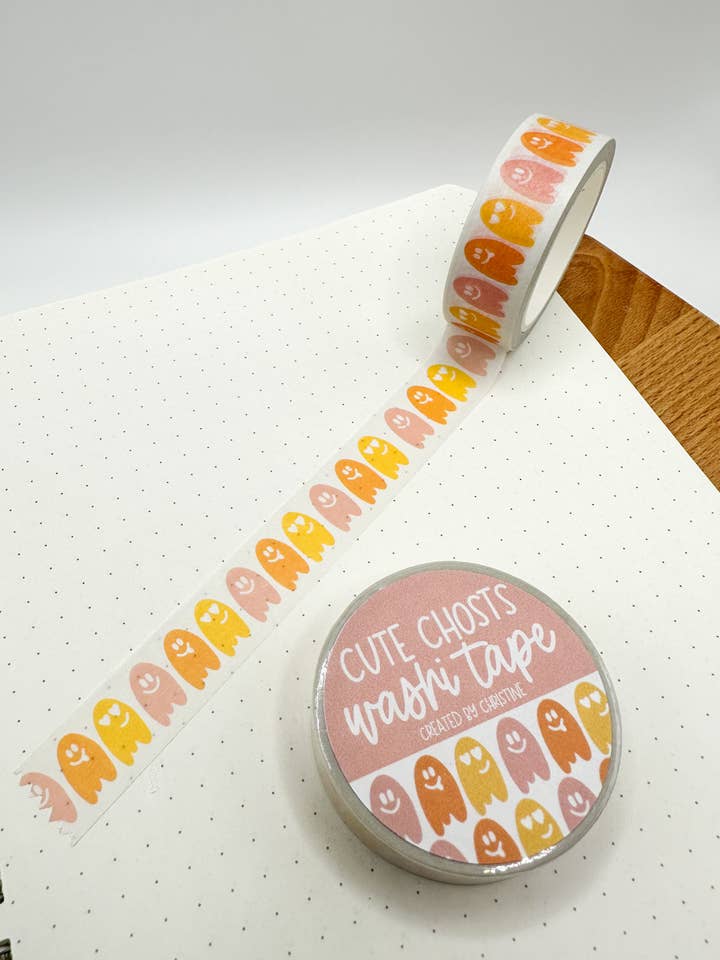 Ruban adhésif Ghosts Washi pour la vente par Created By Christine