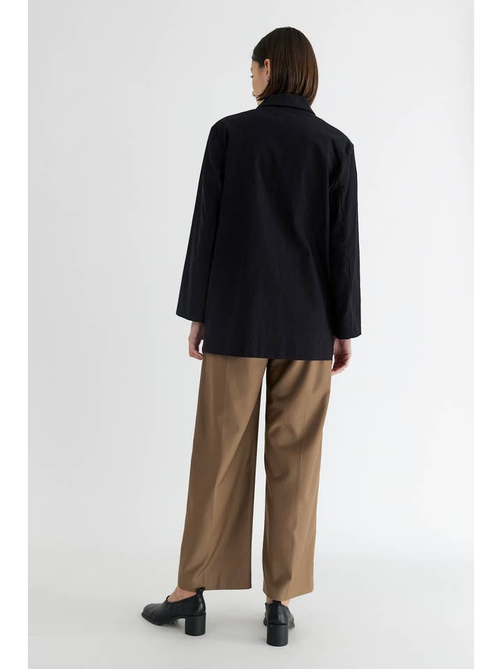 MOD REF - Wholesale Blazer - Women's - The Arla Jacket | Oversized Linen Blazer3