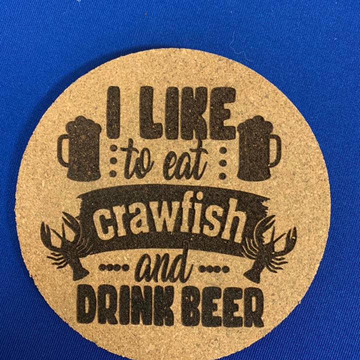 Above & Beyond ScreenPrinting @ More - Wholesale Coasters - Cork Coaster Individuals4