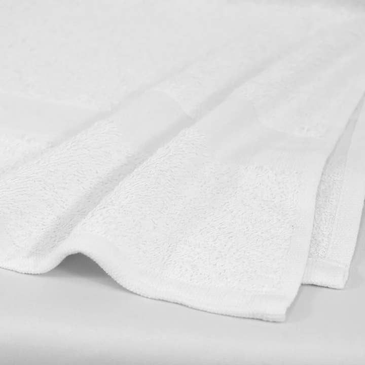 Orimono Elegance - Wholesale Bath towel - Premium 24x48 -Pack of 12- White Bath Towels – 100% Cotton3