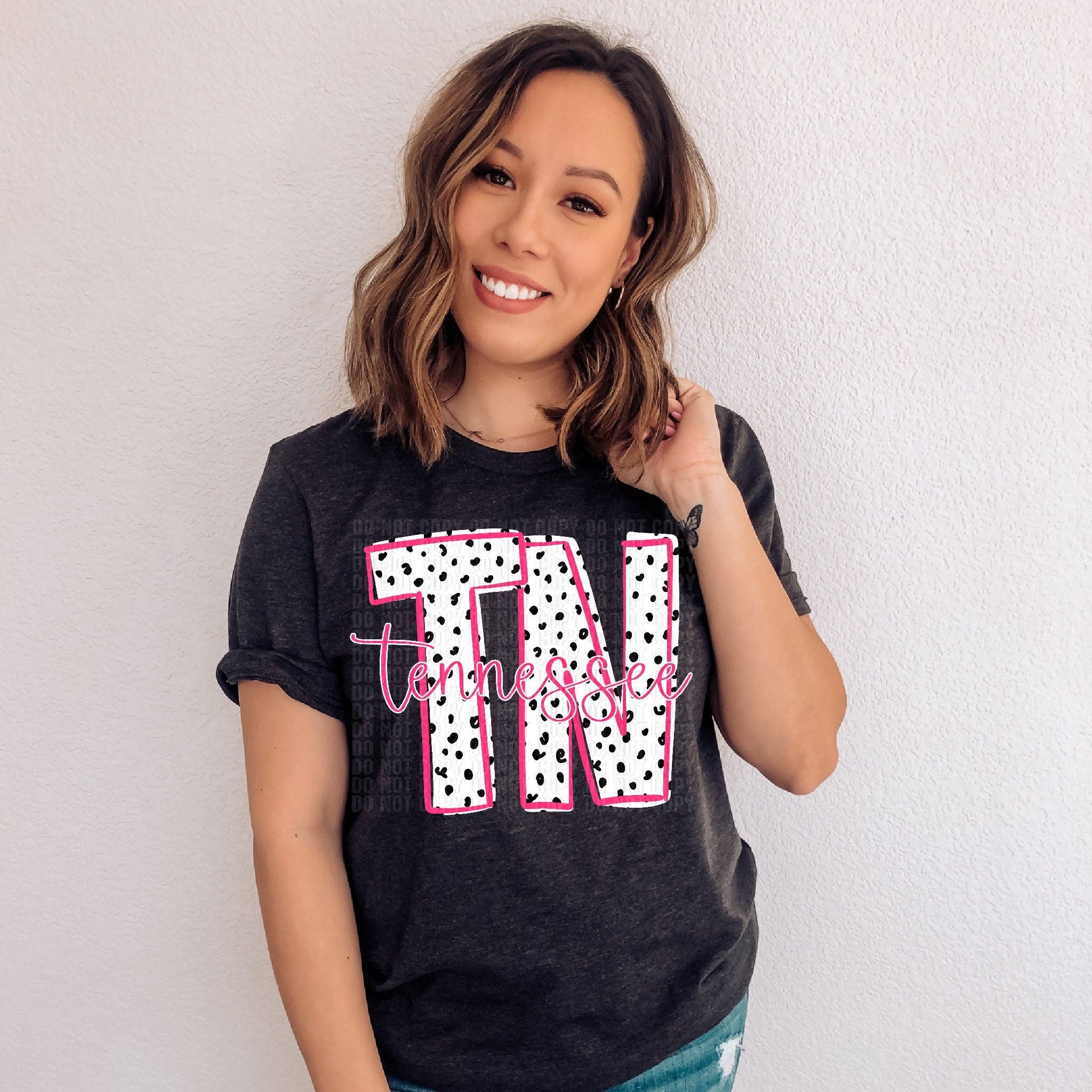 K and M Designs - Wholesale Sublimation Transfer - Tennessee Dottie Loo State DTF Transfer0