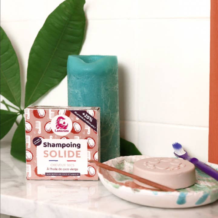 Ecohesens – wholesale Shampoo puck/solid shampoo – Dry hair shampoo - Virgin coconut oil (without essential oil)3