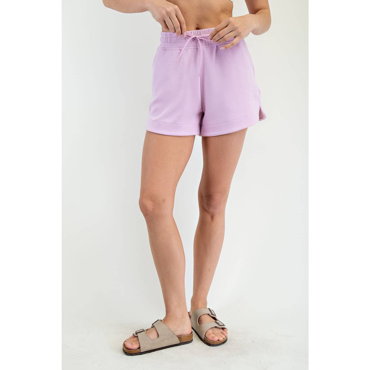 Rae Mode - Wholesale Athletic Shorts - Women's - MODAL SCUBA SHORT PANTS15