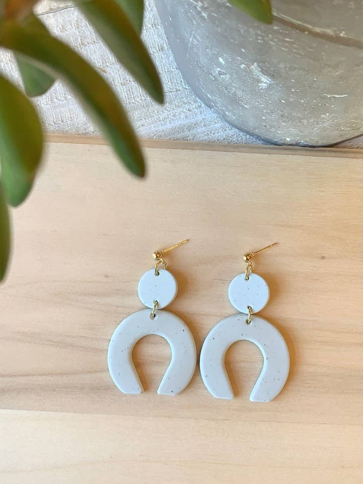 Archie - Polymer Clay Dangle for wholesale by Clover + Coast Designs