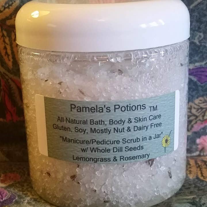 Pamela's Potions All Natural Bath, Body & Skin Care - Wholesale Nailcare Set - Manicure/Pedicure in a Jar