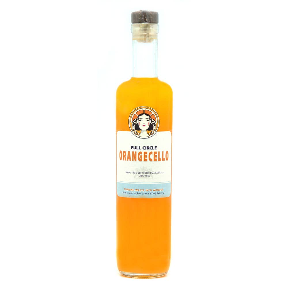 Full Circle - Wholesale Liqueur - Orangecello 700 ml – Organic liqueur made from rescued orange peels