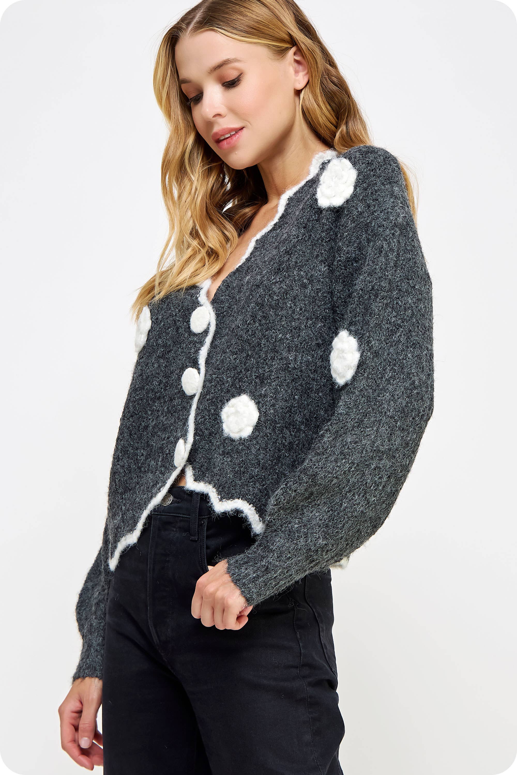 Strut & Bolt – Engroshandel Cardigan - Dame – Camellia Cardigan Sweater10