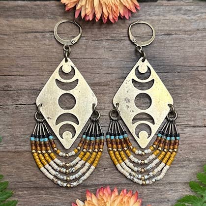 Tumbleweed Dusk Örhängen för wholesale av Dancing Willow