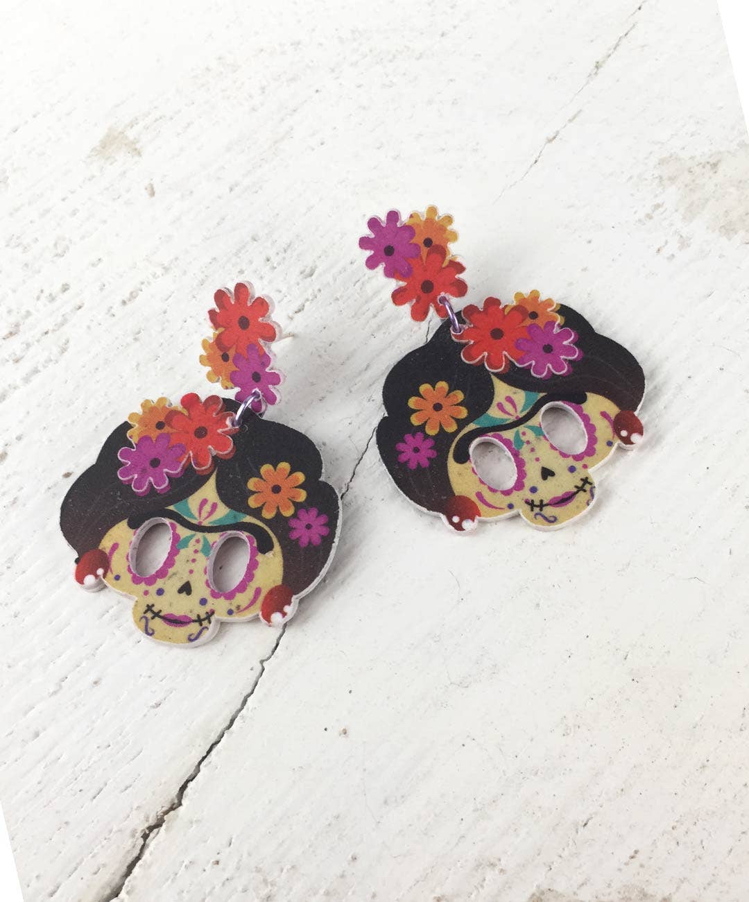 Pipapaper - Wholesale Dangle Earrings - CATRINA-4 PENDING MEXICO