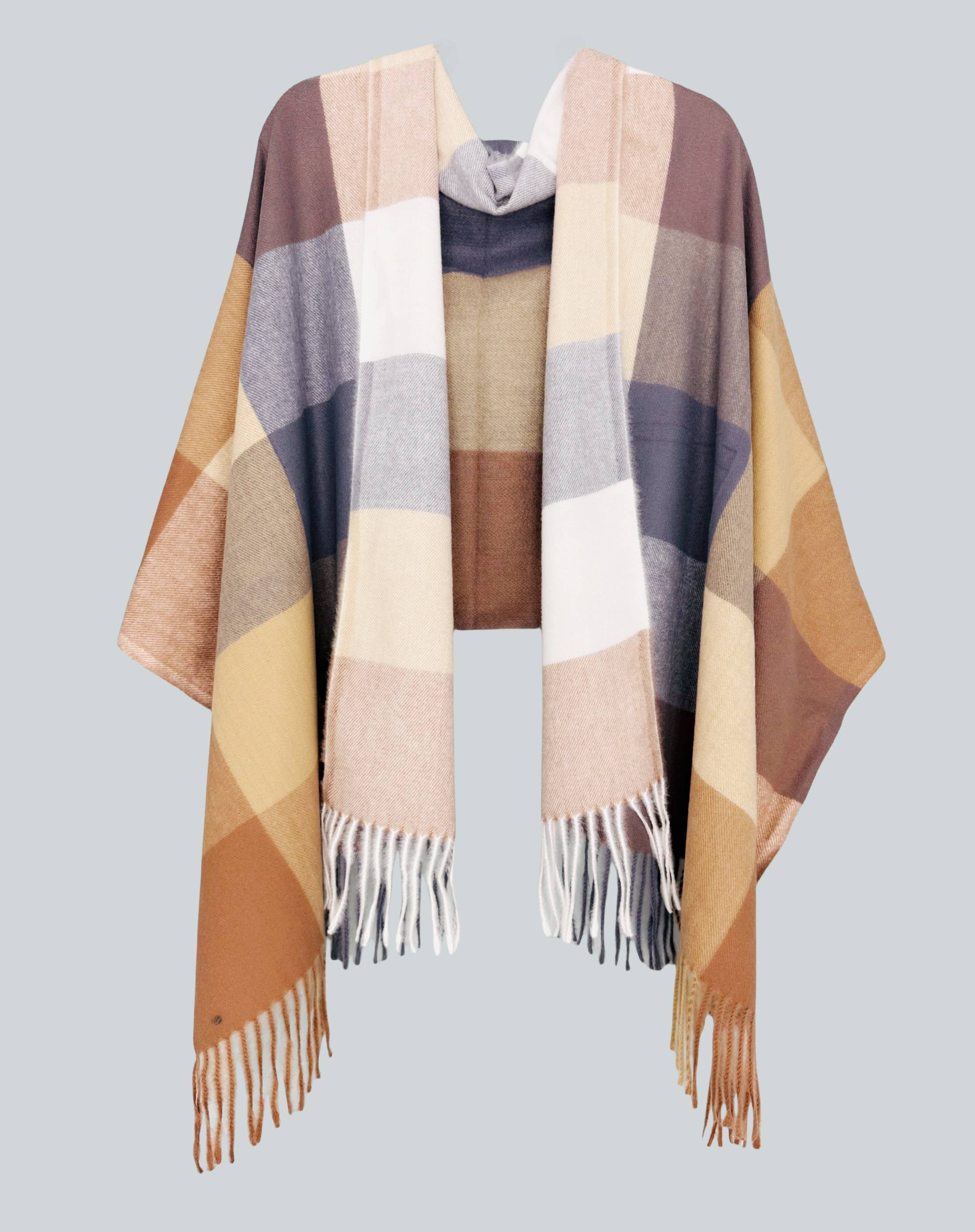 JC Sunny Fashion – Wrap - Mulher por atacado – 23 Cores! Manta Envolvente de Blocos de Cor Mais Suave que Caxemira16