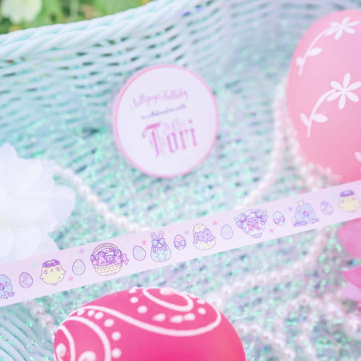 Fita washi Páscoa Lullu & Fluffy Birds por atacado de Fluffy Tori