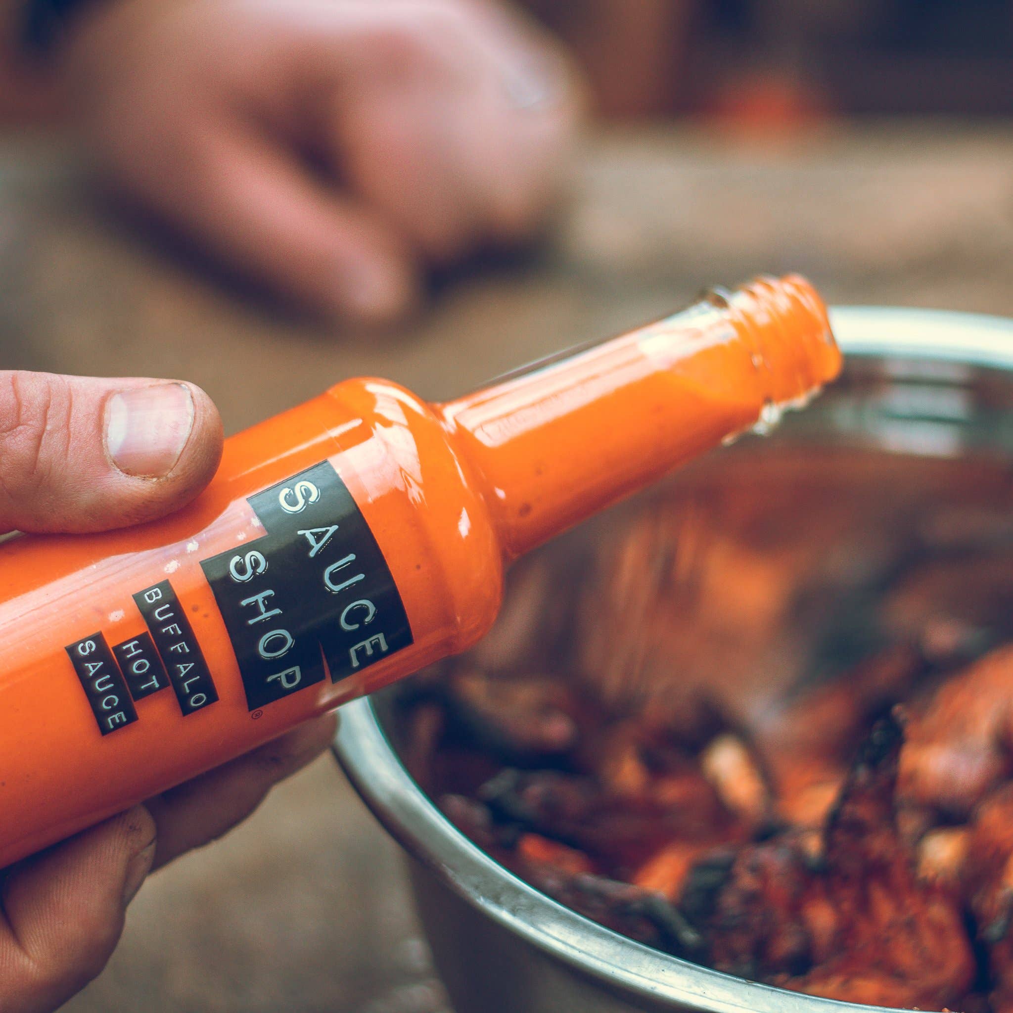 Sauce Shop - Vente Sauces piquantes - Sauce piquante Buffalo en bouteille en verre 160 ml - lot de 62