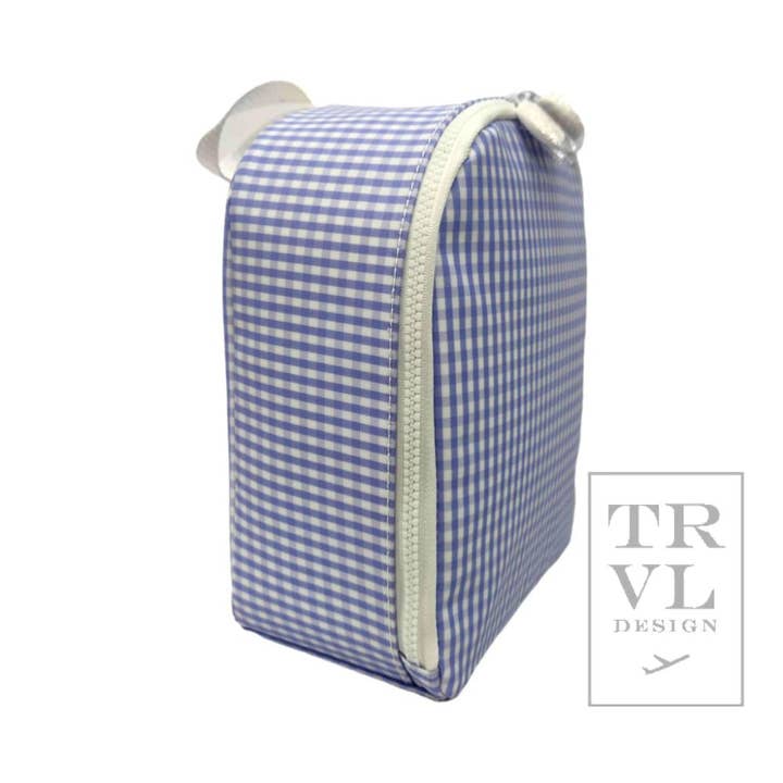 Bring It Lunch Bag - Gingham Lilac for wholesale on Faire5