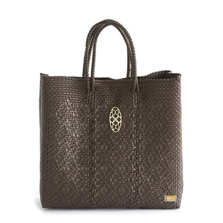 MEDIUM BROWN TOTE BAG for wholesale by Lola's Bag by Georgina Herrera