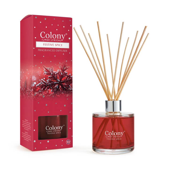 Colony 200ml Reed Diffuser Festive Spice for wholesale by Wax Lyrical UK