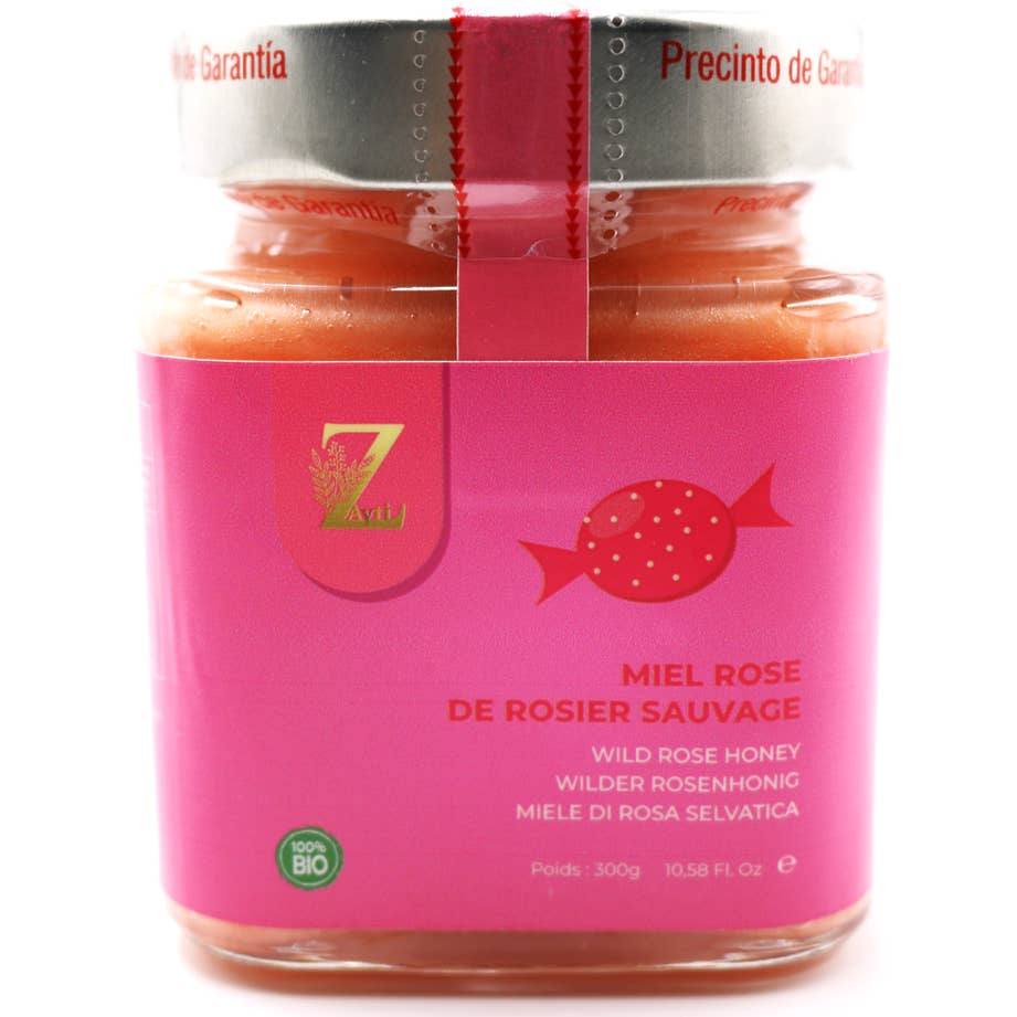 Zayti L.T.D.M - Wholesale Honey - Wild Rosehip Honey from Russia 100% natural - jar of