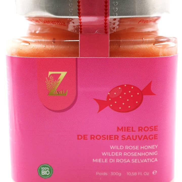 Zayti L.T.D.M - Venta al por mayor Miel - Miel Rosa de Escaramujo de Rusia 100% natural - tarro de