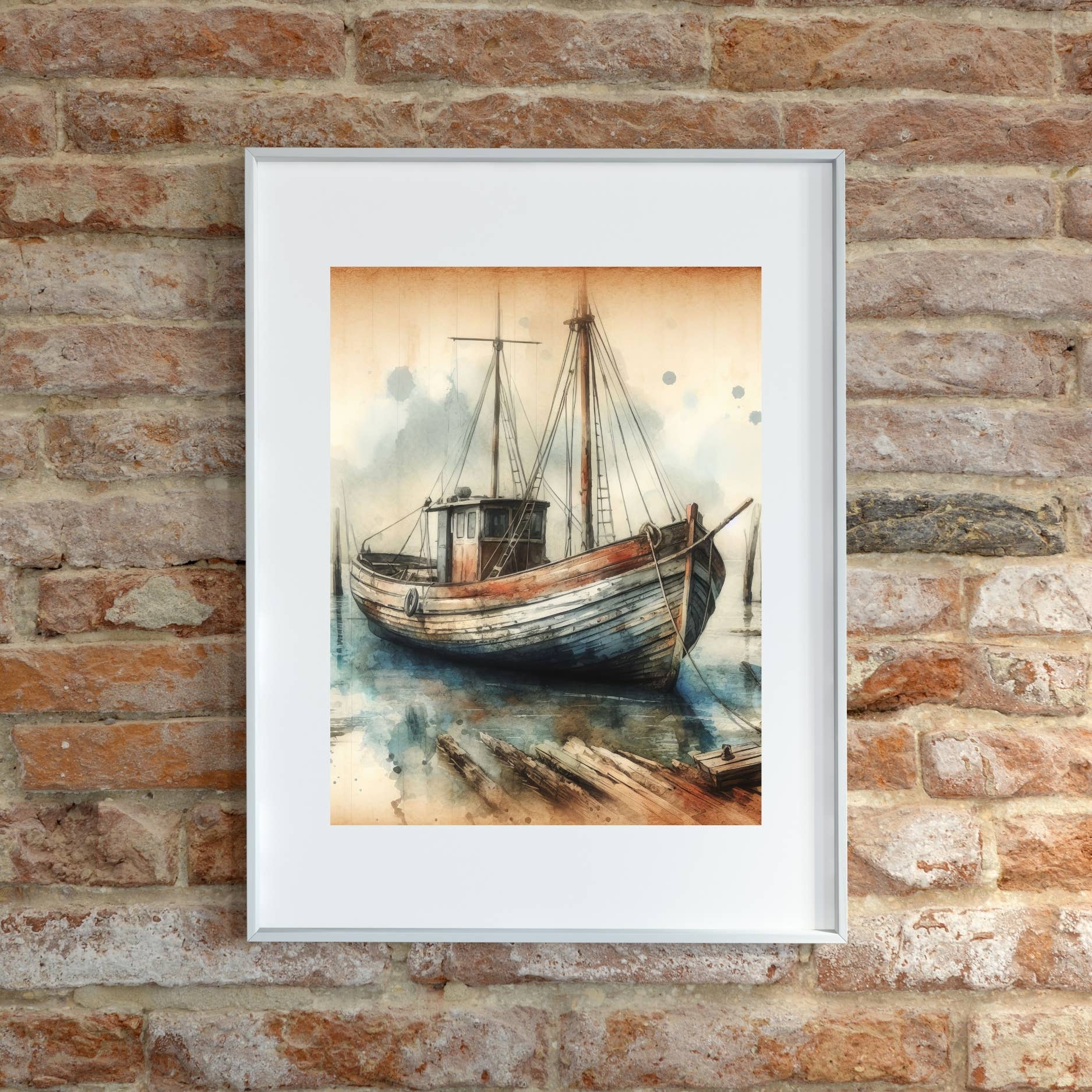 Blue Crab - Wholesale Father's Day Card - Vintage Boat Cards – Nautical Set by Blue Crab4