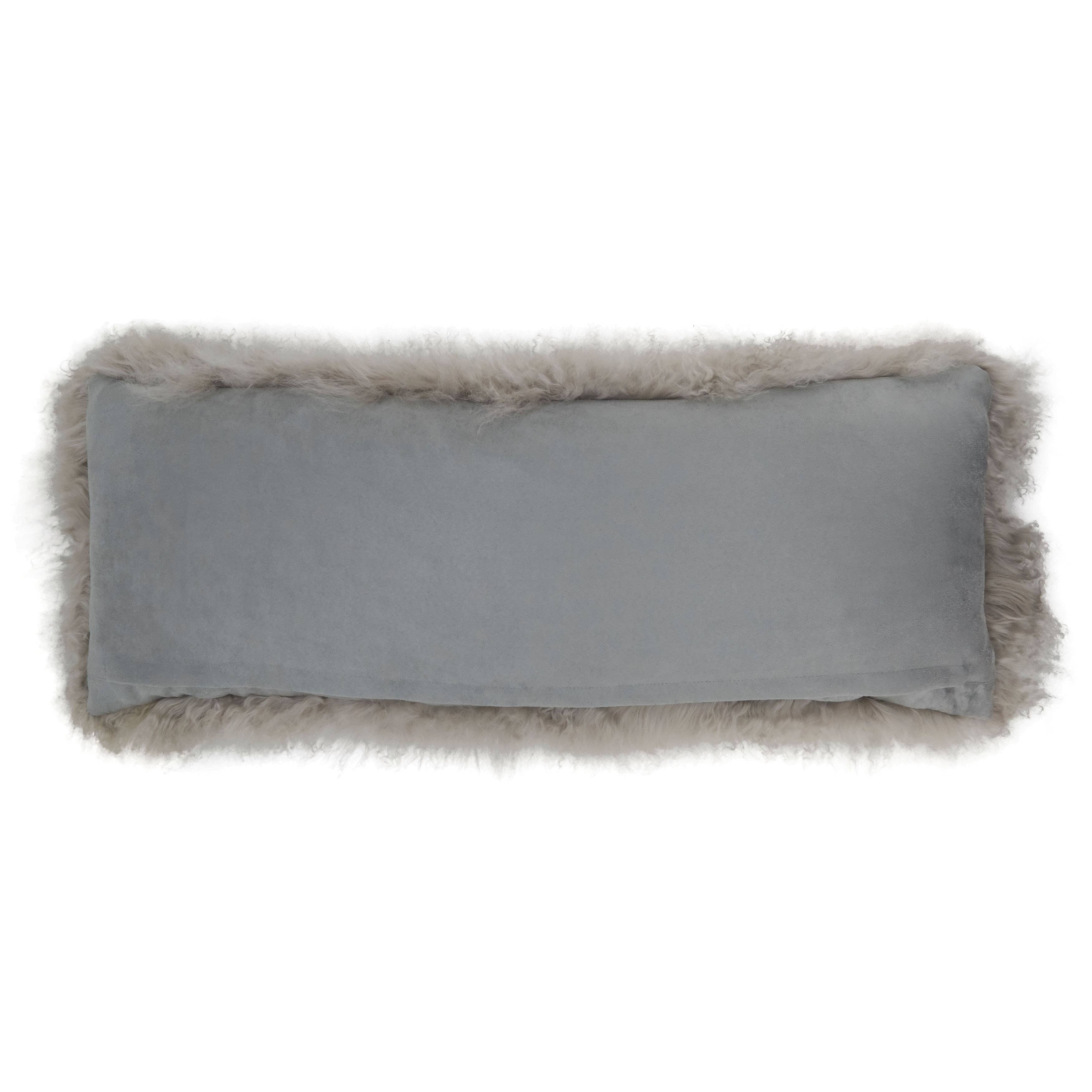 Saro Lifestyle - Wholesale Throw/Decorative Pillow - Mongolian Lamb Fur Pillow - Poly Filled3
