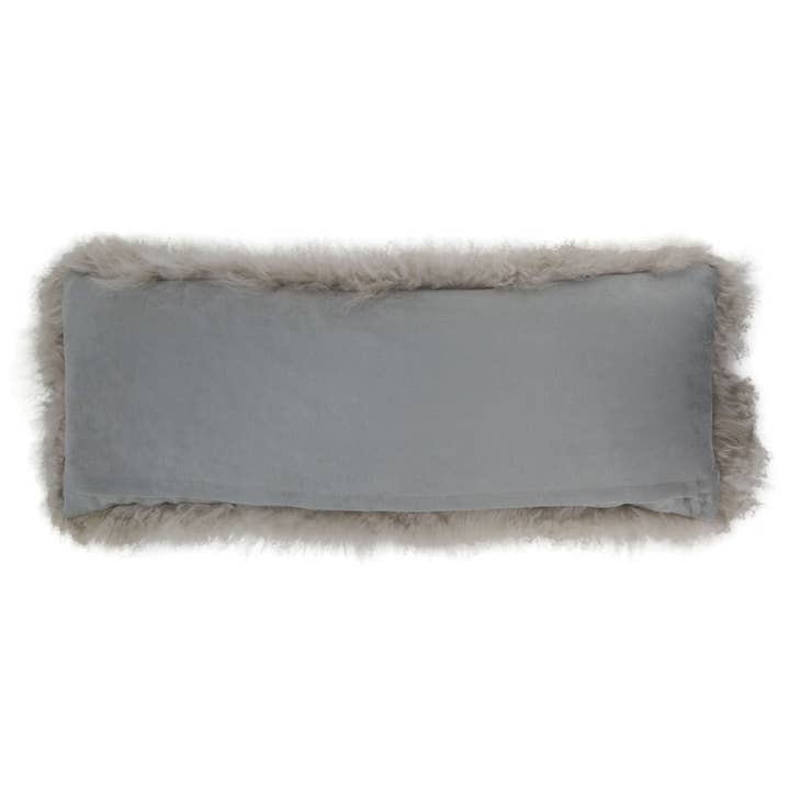 Saro Lifestyle - Wholesale Throw/Decorative Pillow - Mongolian Lamb Fur Pillow - Poly Filled3