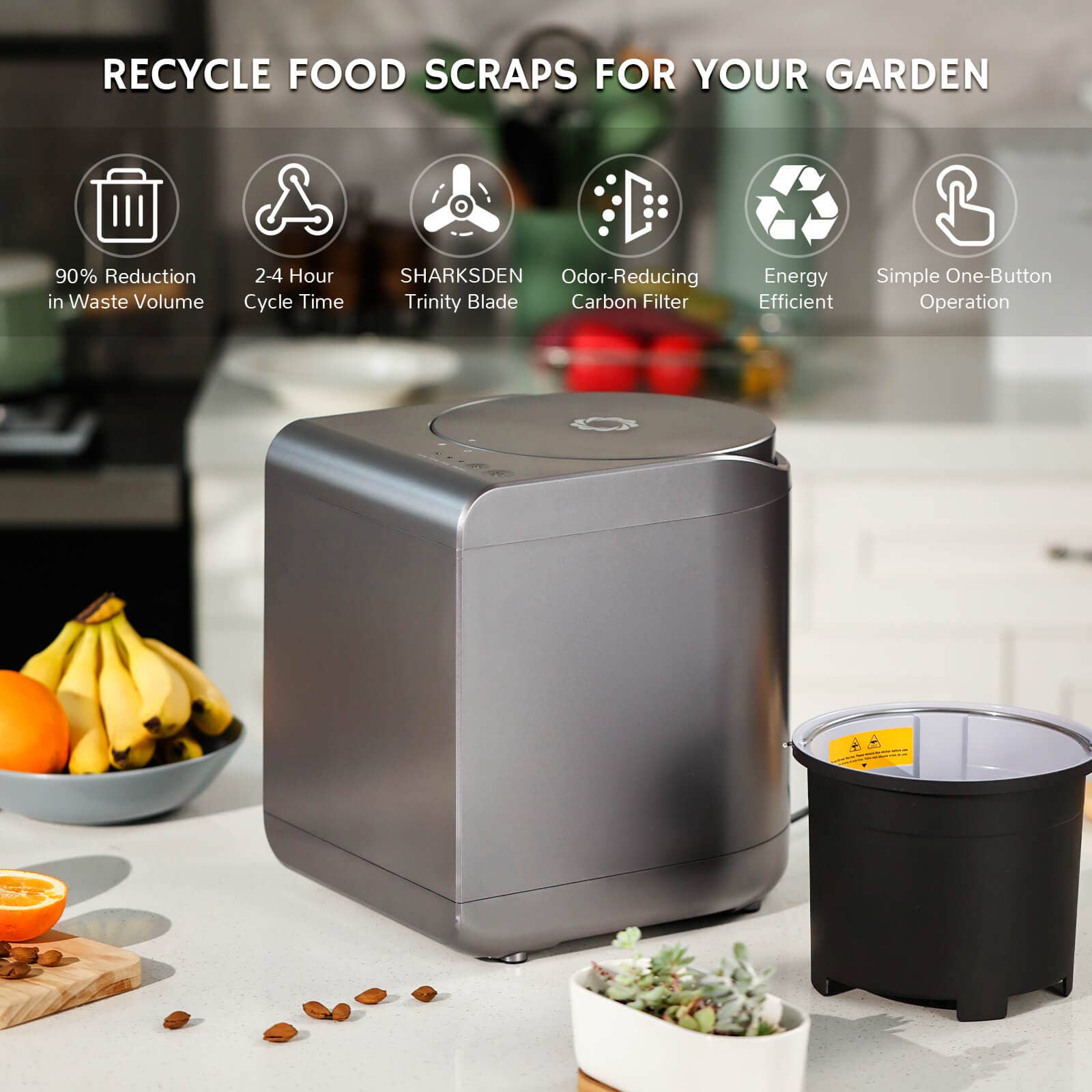 Airthereal - Wholesale Trashcan/Trash Bin - Revive Electric Kitchen Composter1