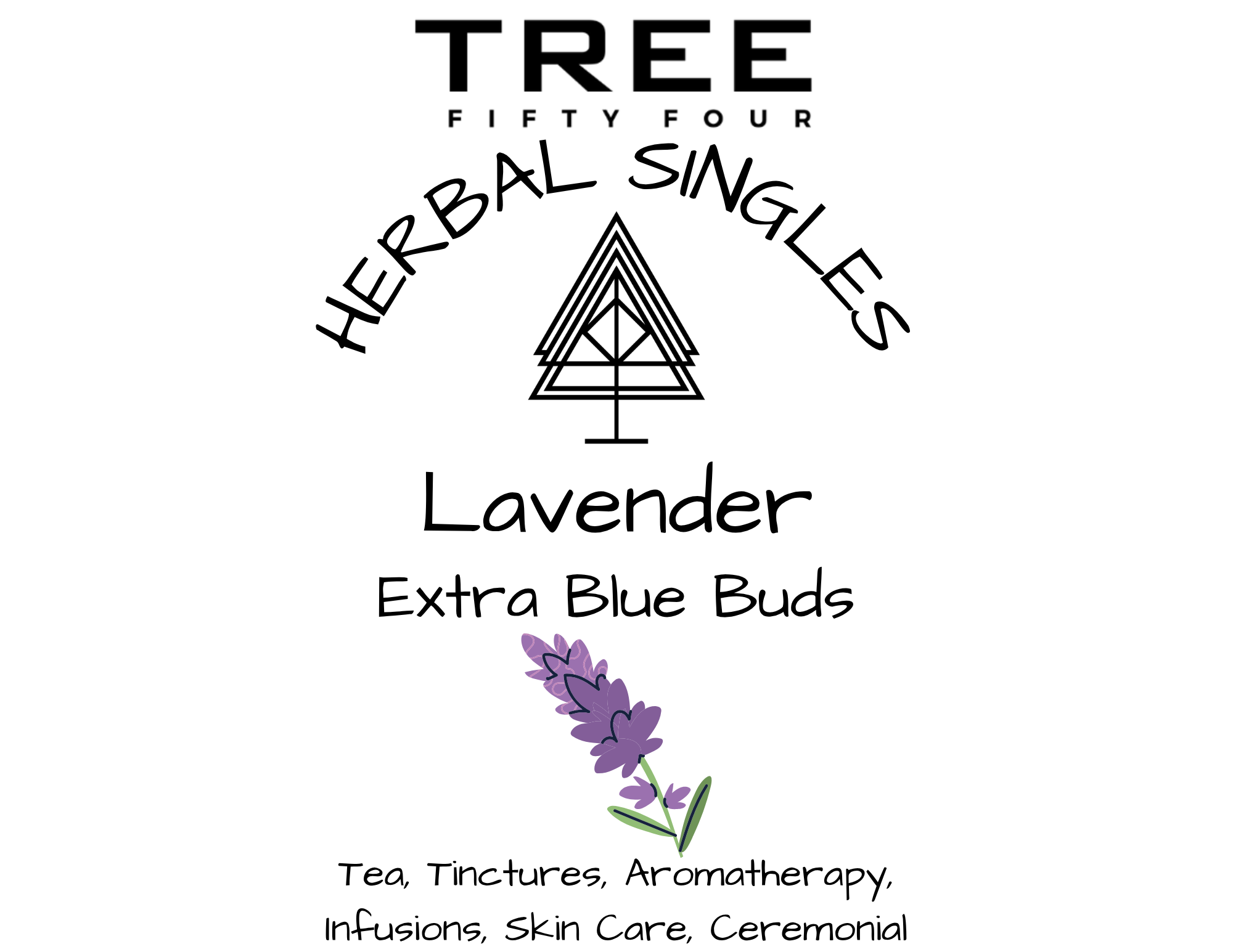 Tree Fifty Four – wholesale Herbs – Lavender, Extra Blue Buds | 2oz - 1 KG | Bulk Herbs2