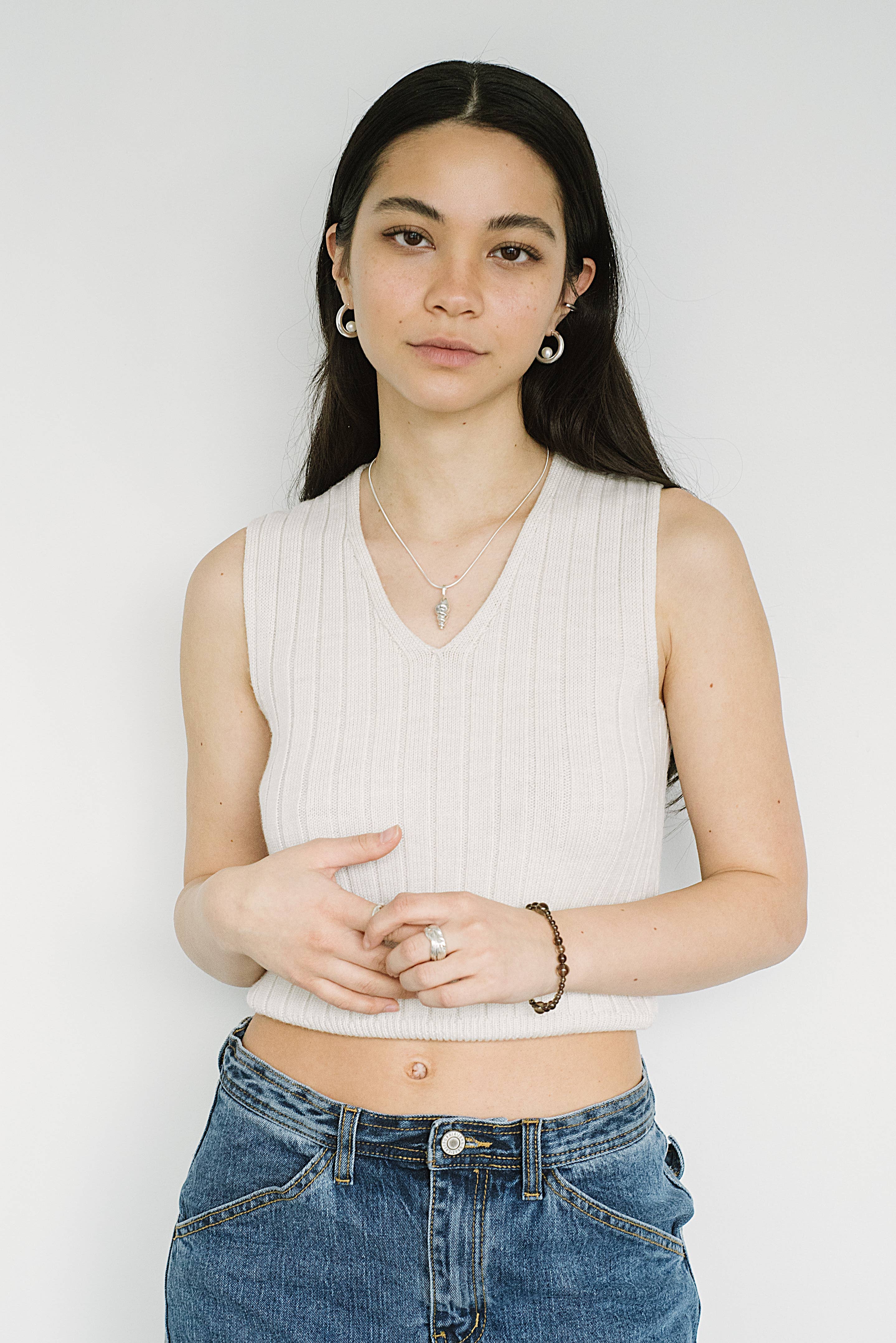 Kara Yoo - Wholesale Beaded Bracelet - Avery Bracelet - Smoky Quartz1