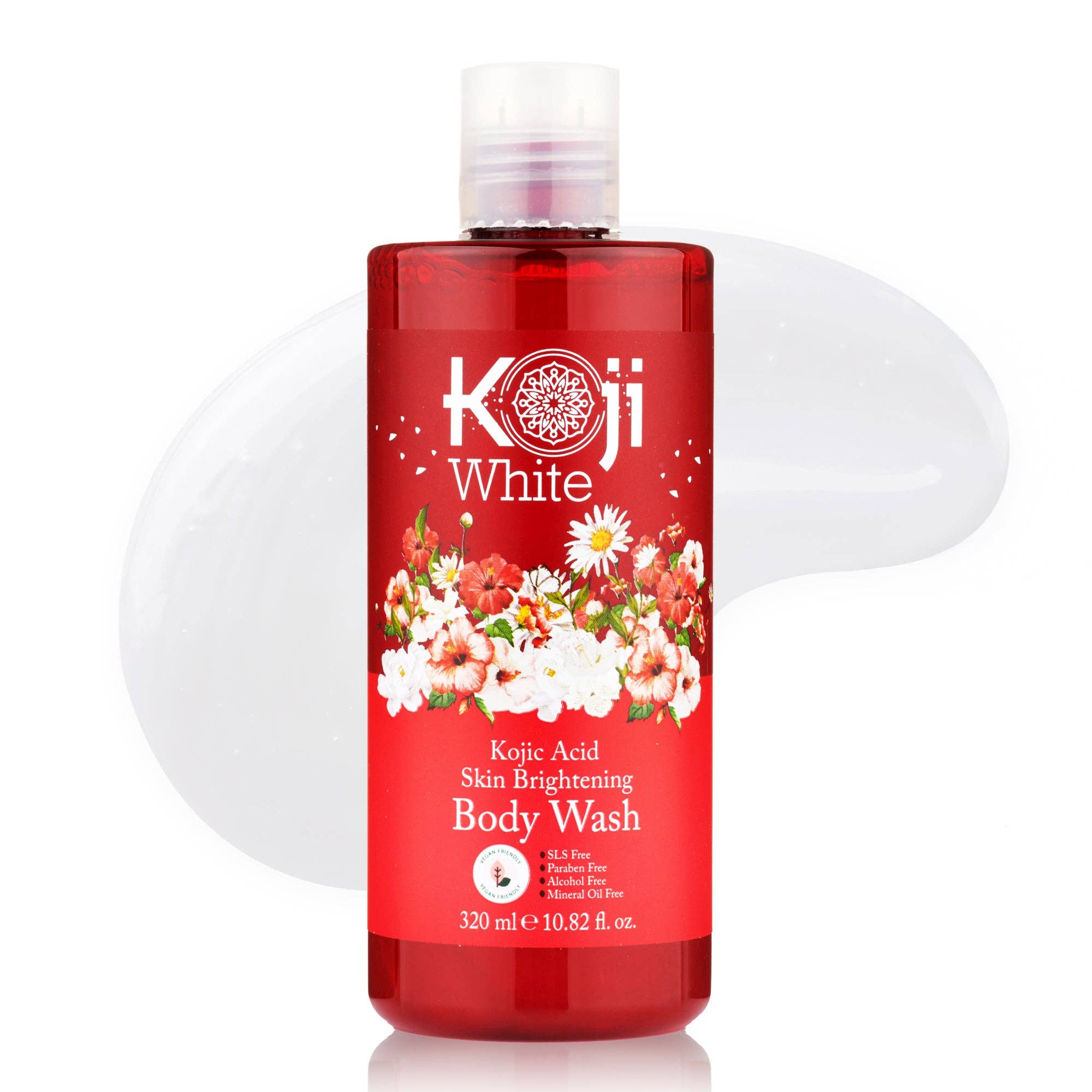 Koji White - Wholesale Body Wash/Shower Gel - Kojic Acid Skin Brightening Body Wash (1 Bottle)2